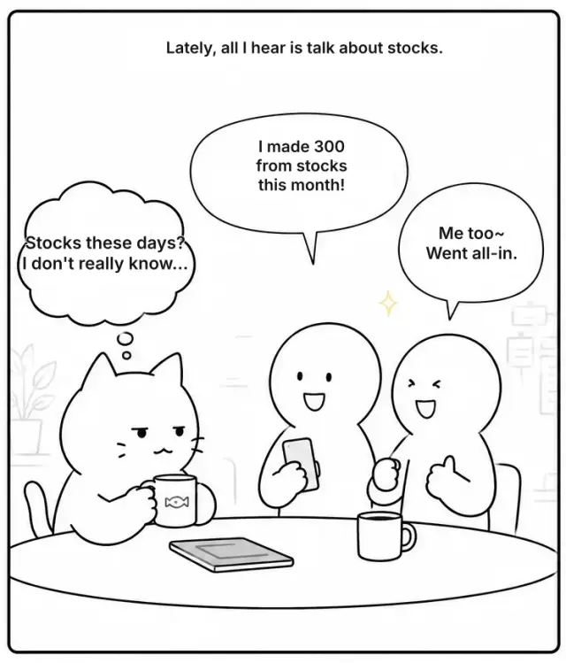 Auto-translated English version of the stocks comic